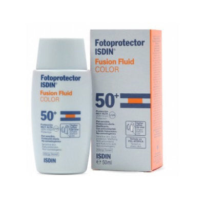 FOTOPROTECTOR ISDIN SPF-50+ FUSION FLUID COLOR 50 ML