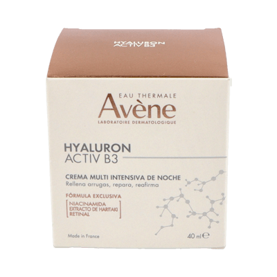 AVENE HYALURON ACTIV B3 CREMA MULTI INTENSIVA DE NOCHE  1 TA