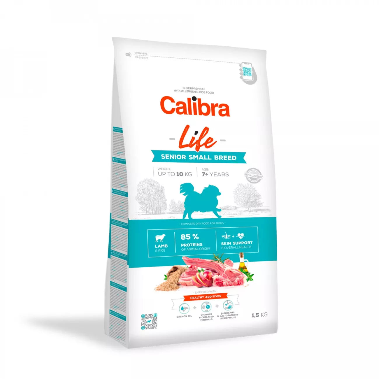 CALIBRA DOG LIFE SENIOR SMALL BREED COR 1,5