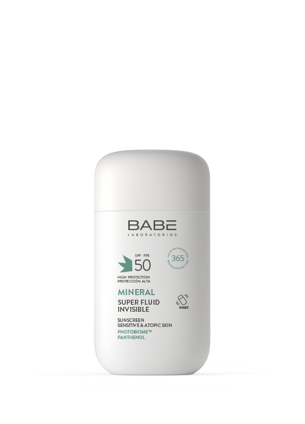 BABE MINERAL SUPER FLUID INVISIBLE SUNSCREEN SPF 50 1 ENVAS