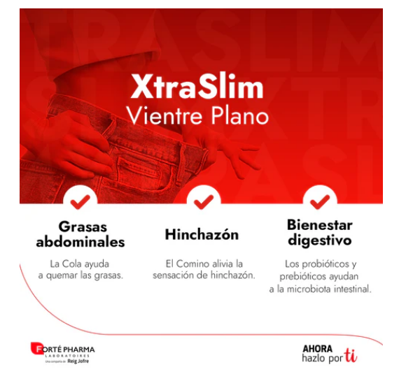 XTRASLIM VIENTRE PLANO  60 CAPSULAS