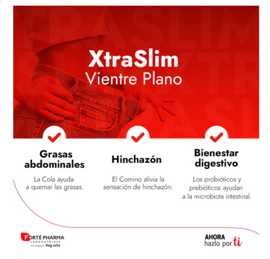 XTRASLIM VIENTRE PLANO 60 CAPSULAS