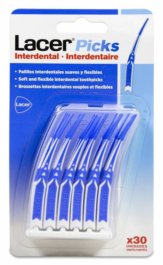 LACER PICKS INTERDENTAL 30 U