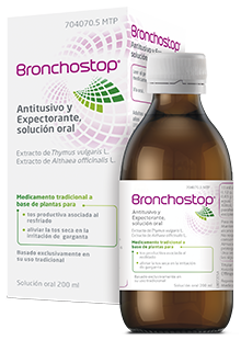 BRONCHOSTOP ANTITUSIVO Y EXPECTORANTE SOLUCIÓN ORAL 200 ml