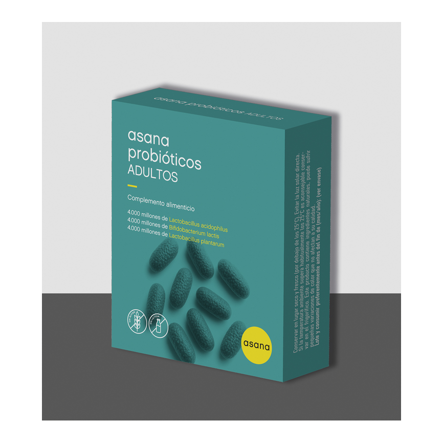 ASANA PROBIOTICO ADULTOS 30 CAPSULAS VEGETALES