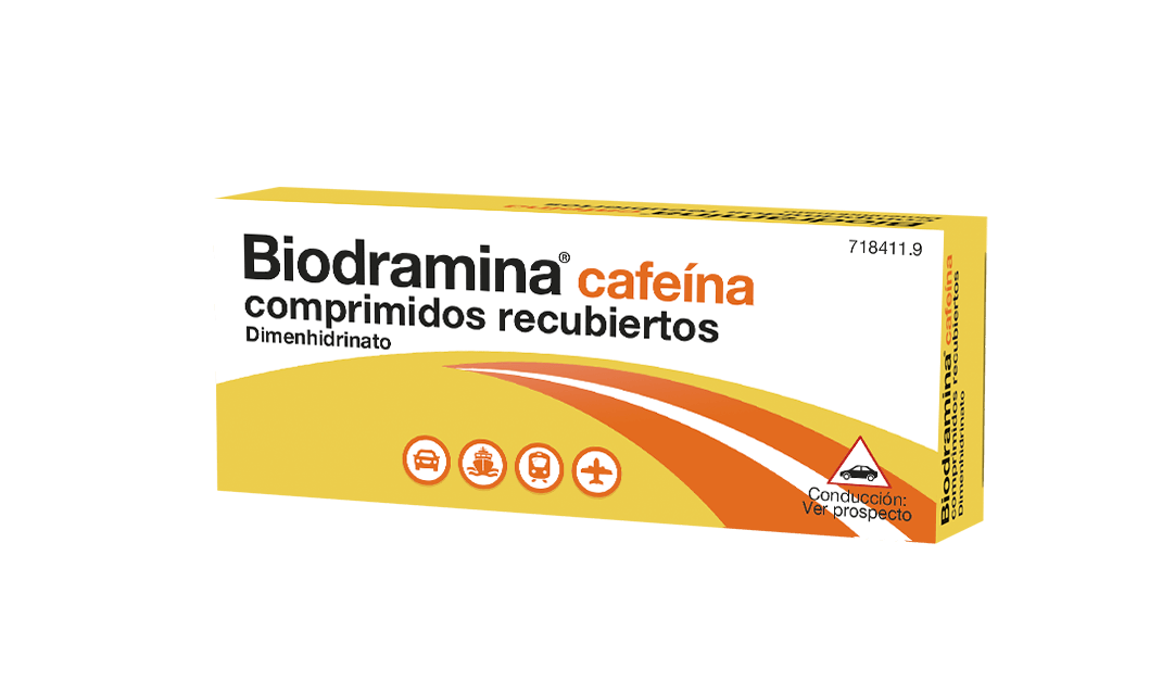 BIODRAMINA CAFEINA 12 COMPRIMIDOS