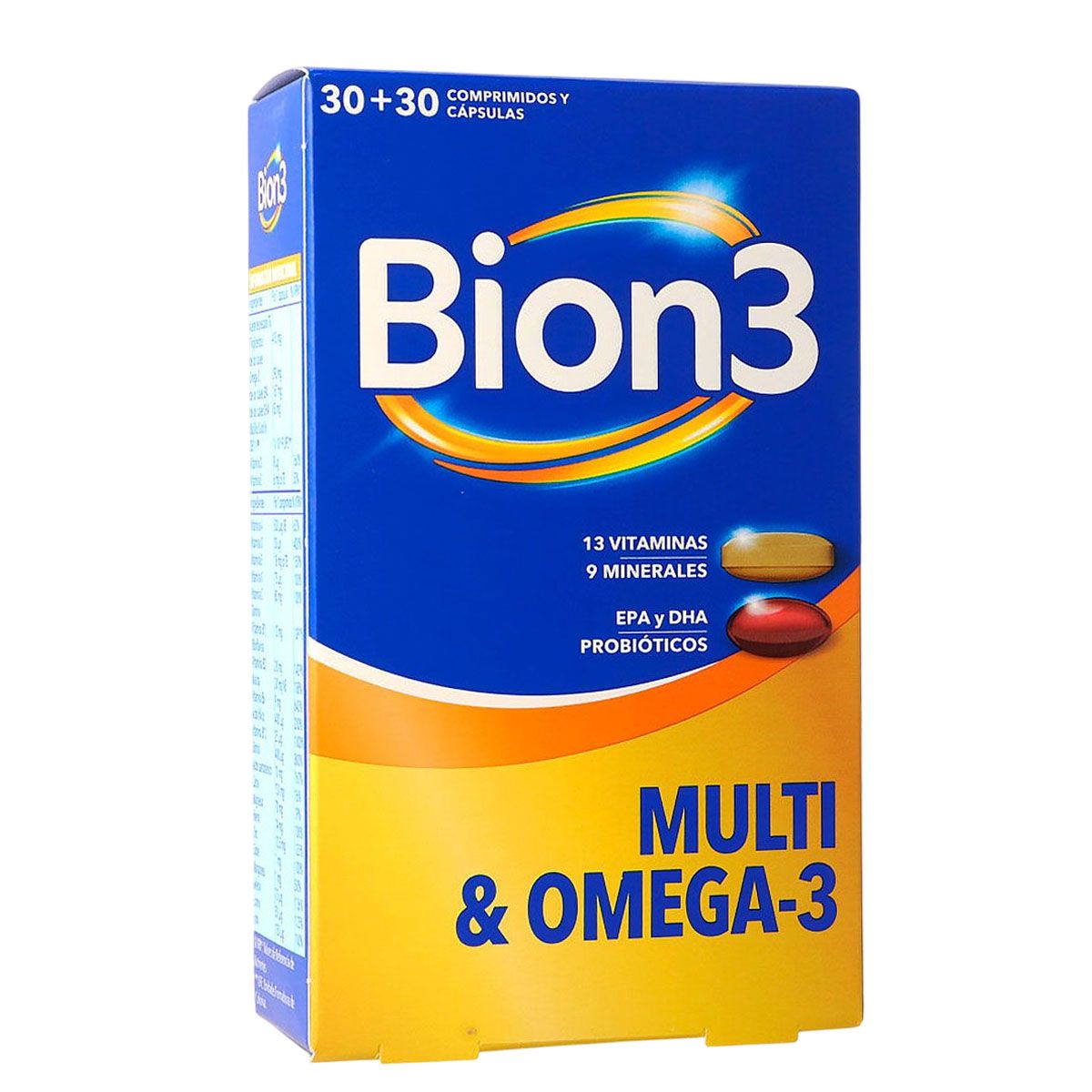 BION3 MULTI & OMEGA-3 30 COMPRIMIDOS + 30 CÁPSULAS