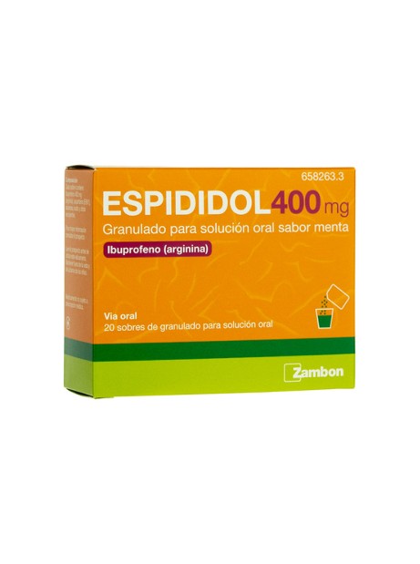 ESPIDIDOL 400 mg 20 SOBRES GRANULADO SOLUCIÓN ORAL