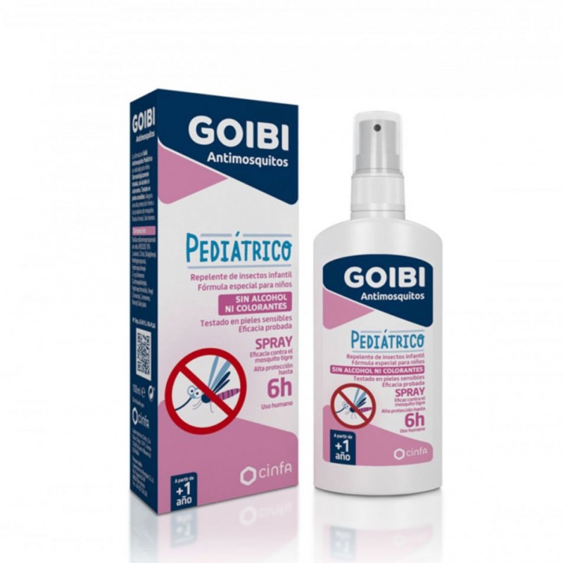 GOIBI ANTIMOSQUITOS PEDIATRICO SPRAY REPELENTE 100 ML