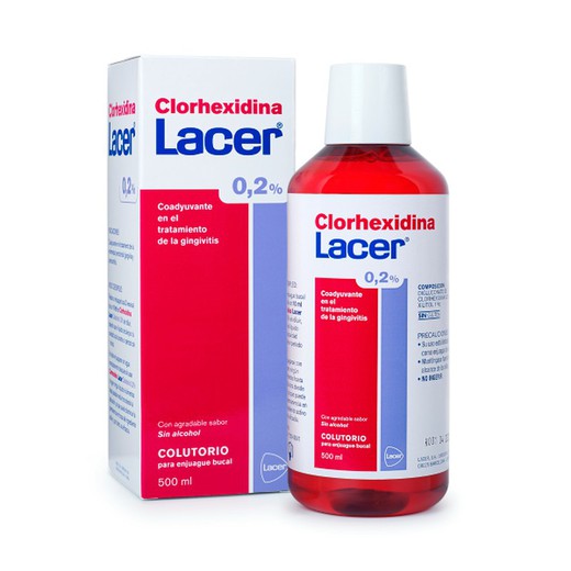 LACER COLUTORIO CLORHEXIDINA 0.2%  500 ML