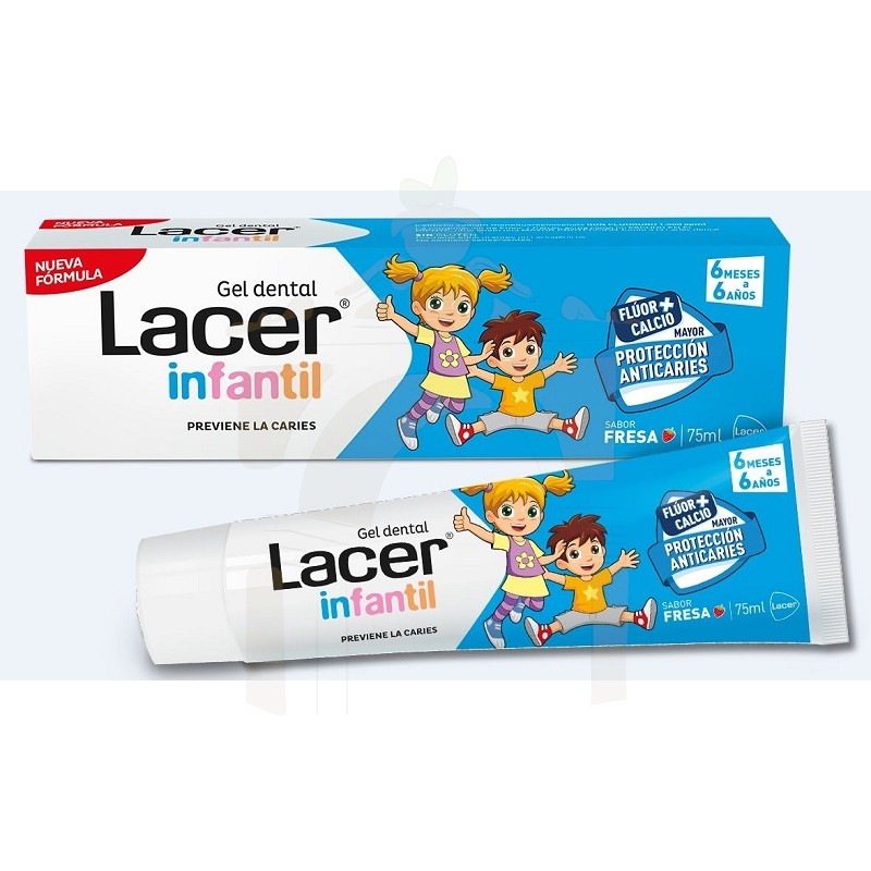 LACER INFANTIL GEL DENTAL 75 ML FRESA