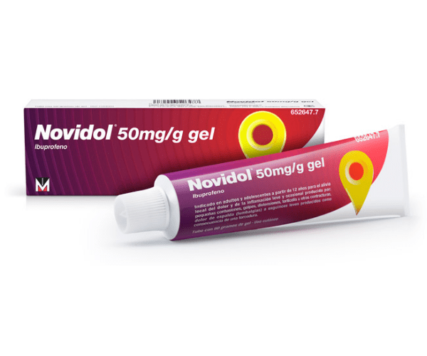 NOVIDOL 50 mg/g GEL 60 g