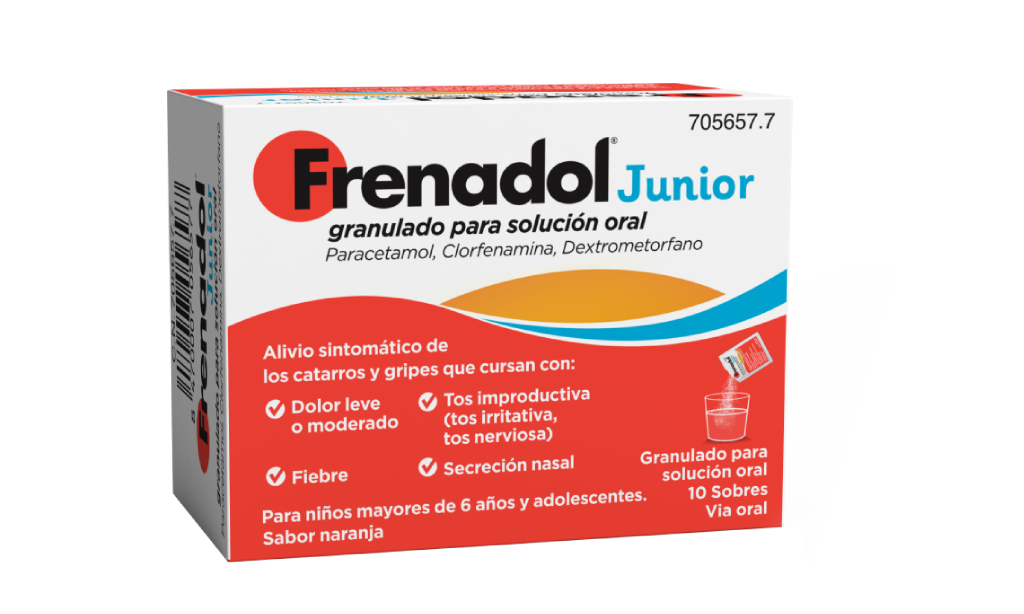 FRENADOL JUNIOR 10 SOBRES