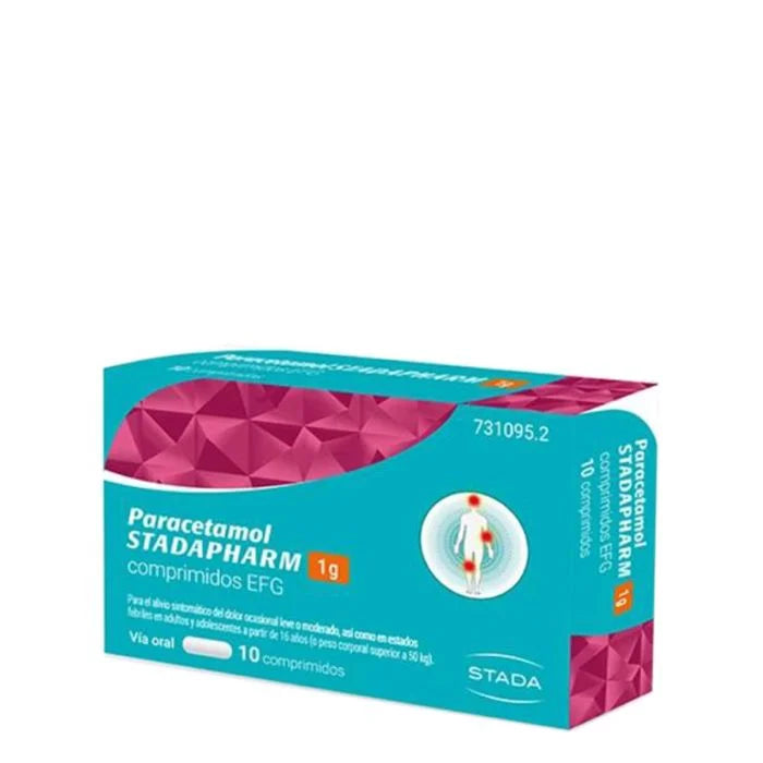 PARACETAMOL STADAPHARMA 1 g 10 COMPRIMIDOS