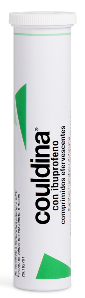 COULDINA 20 COMPRIMIDOS EFERVESCENTES CON IBUPROFENO