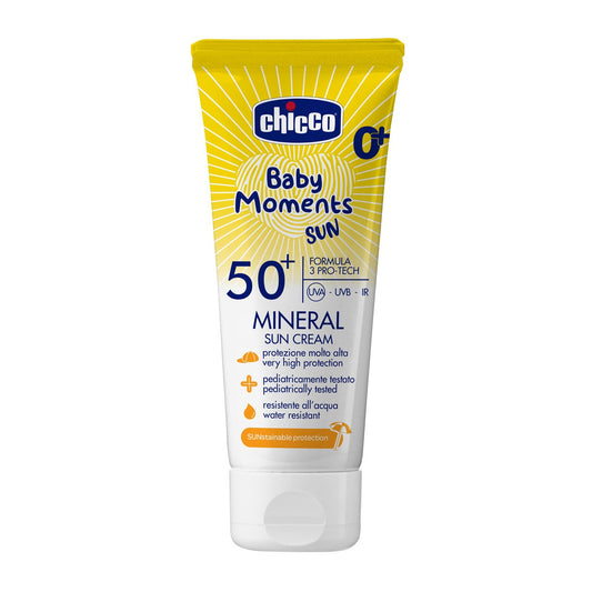 CHICCO BABY MOMENTS PROTECCION SOLAR MINERAL 50 SPF 75ML