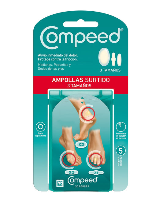 COMPPED AMPOLLAS SURTIDAS 5 UNIDADES