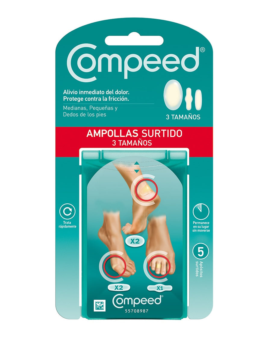 COMPPED AMPOLLAS SURTIDAS 5 UNIDADES