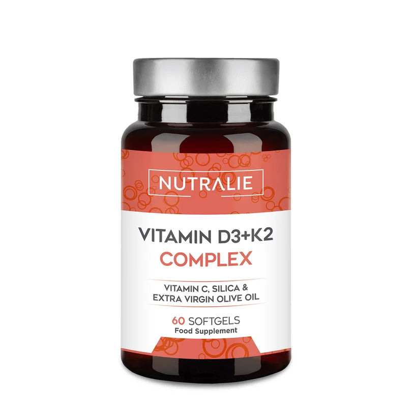 NUTRALIE VITAMIN D3 + K2 COMPLEX  60 CAPSULAS