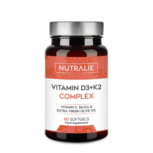 NUTRALIE VITAMIN D3 + K2 COMPLEX  60 CAPSULAS
