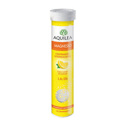 AQUILEA MAGNESIO 375 MG 14 COMP EFERVERSCENTES SABOR LIMON