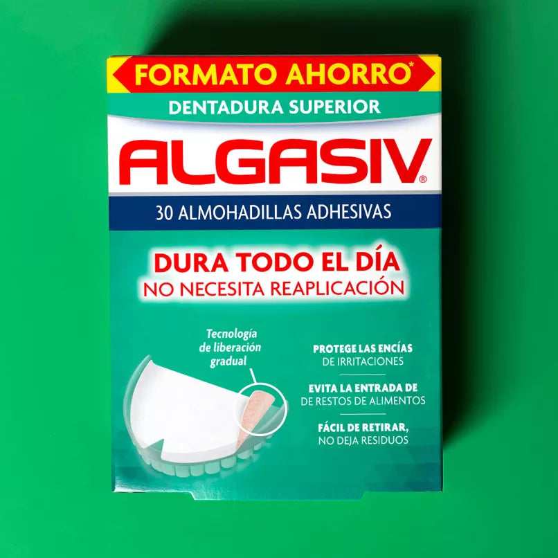 ALMOHADILLAS ADHESIVAS ALGASIV INFERIOR 30 UNI