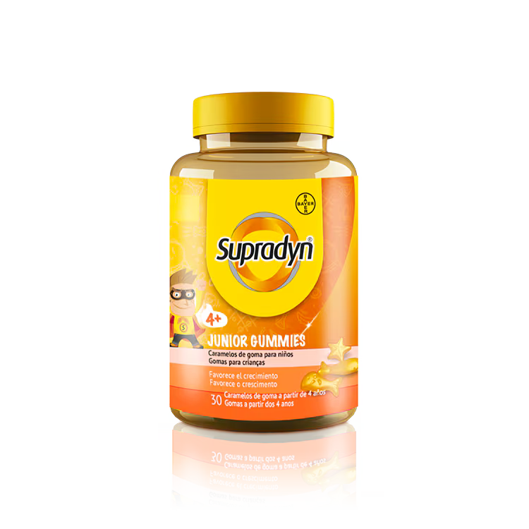SUPRADYN JUNIOR GUMMIES CARAMELOS DE GOMA  30 U 4g