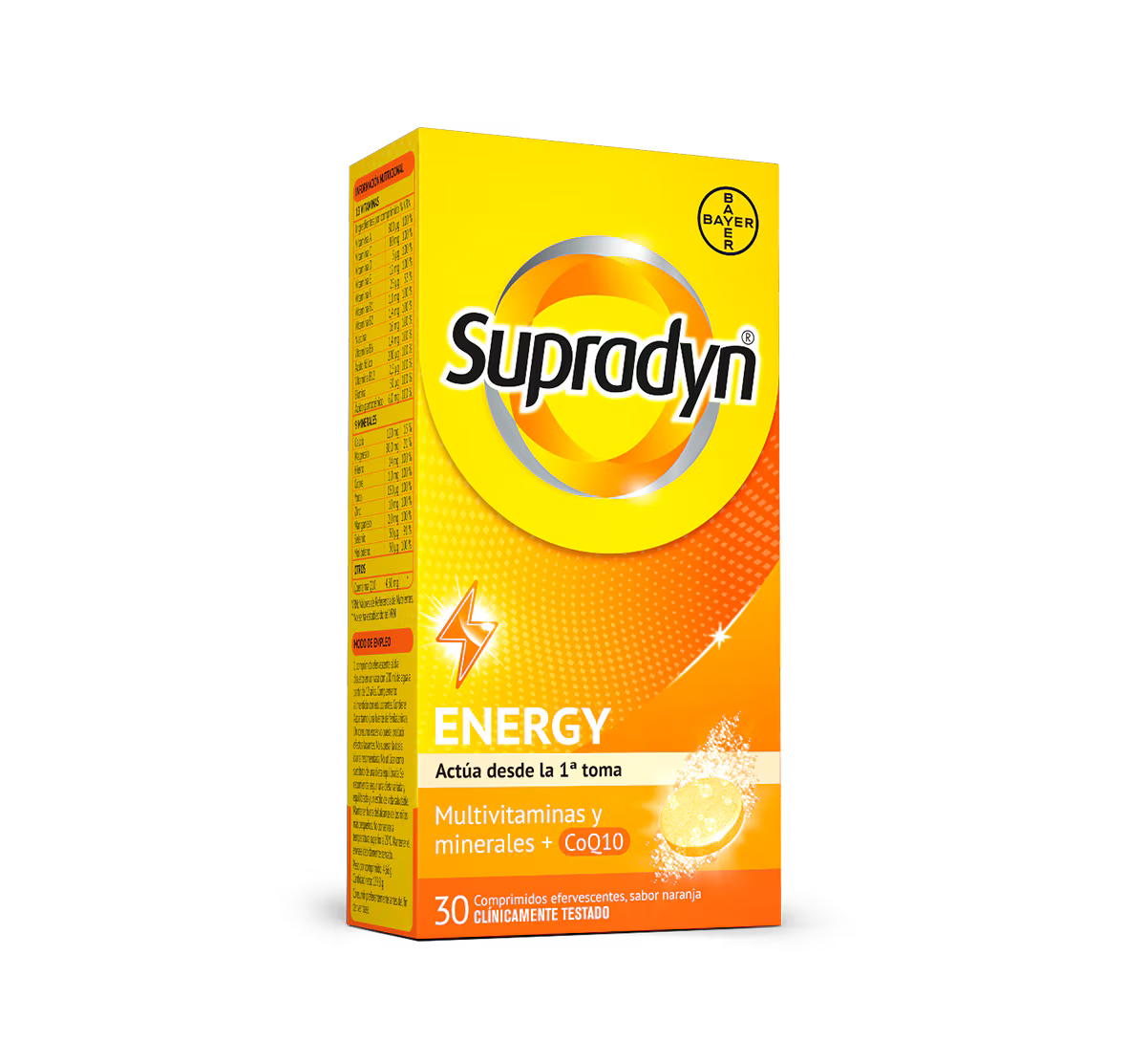 SUPRADYN ACTIVO EFERVESCENTE 30 COMP EFERV