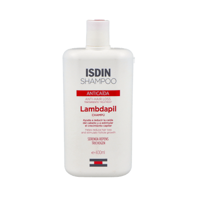 ISDIN SHAMPOO ANTICAIDA LAMBDAPIL  400 ML X 2