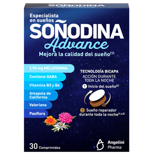 ANGELINI SOÑODINA  ADVANCE 30 COMPRIMIDOS BICAPA