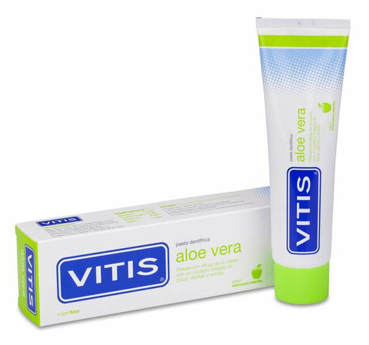 VITIS PASTA DENTIFRICA ALOE VERA SABOR MANZANA 100 ML