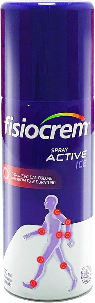 FISIOCREM SPRAY ACTUVE ICE 150ML