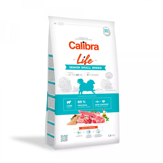 CALIBRA DOG LIFE SENIOR SMALL BREED COR 1,5