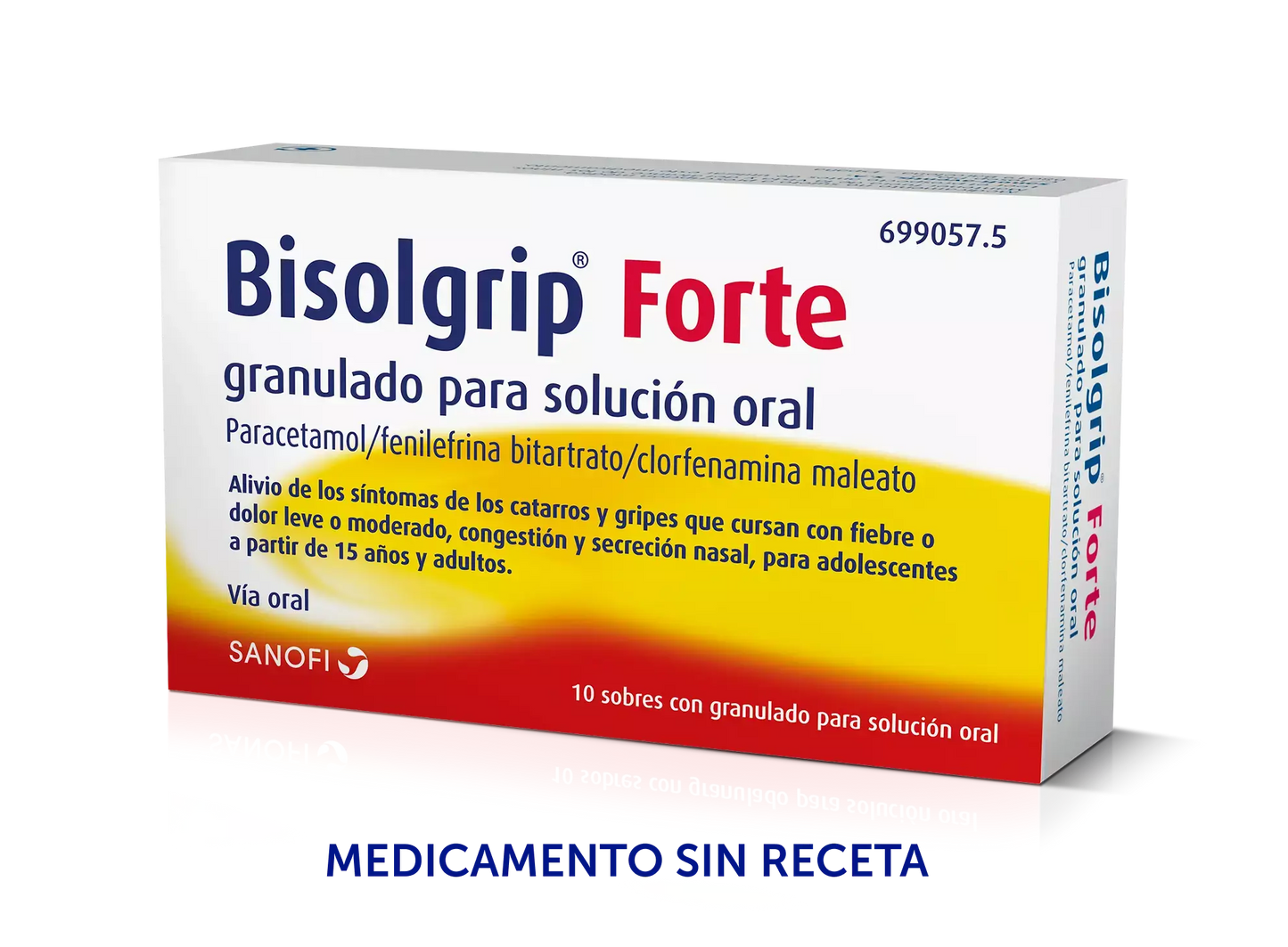 BISOLGRIP FORTE 10 SOBRES GRANULADO PARA SOLUCIÓN ORAL