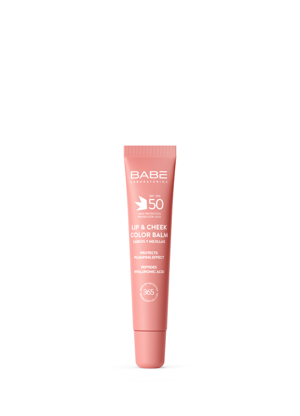 BABE LIP & CHEEK COLOR BALM SPF 50  1 TUBO 20 ML COLOR PINK