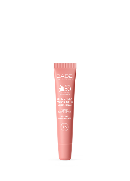 BABE LIP & CHEEK COLOR BALM SPF 50  1 TUBO 20 ML COLOR PINK