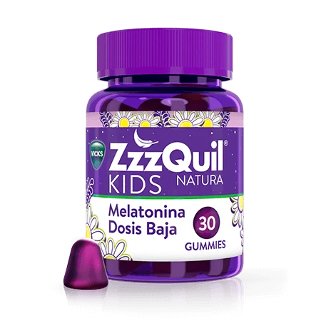 ZZZQUIL NATURA KIDS  30 GUMMIES SABOR FRUTOS DEL BOSQUE
