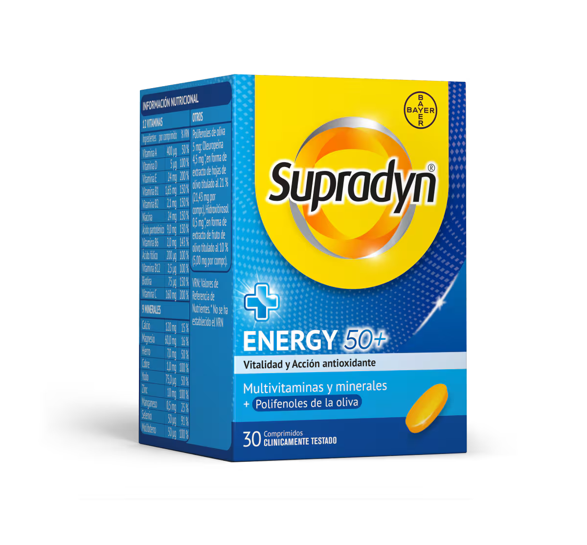 SUPRADYN VITAL 50+ ANTIOXIDANTES  30 COMP