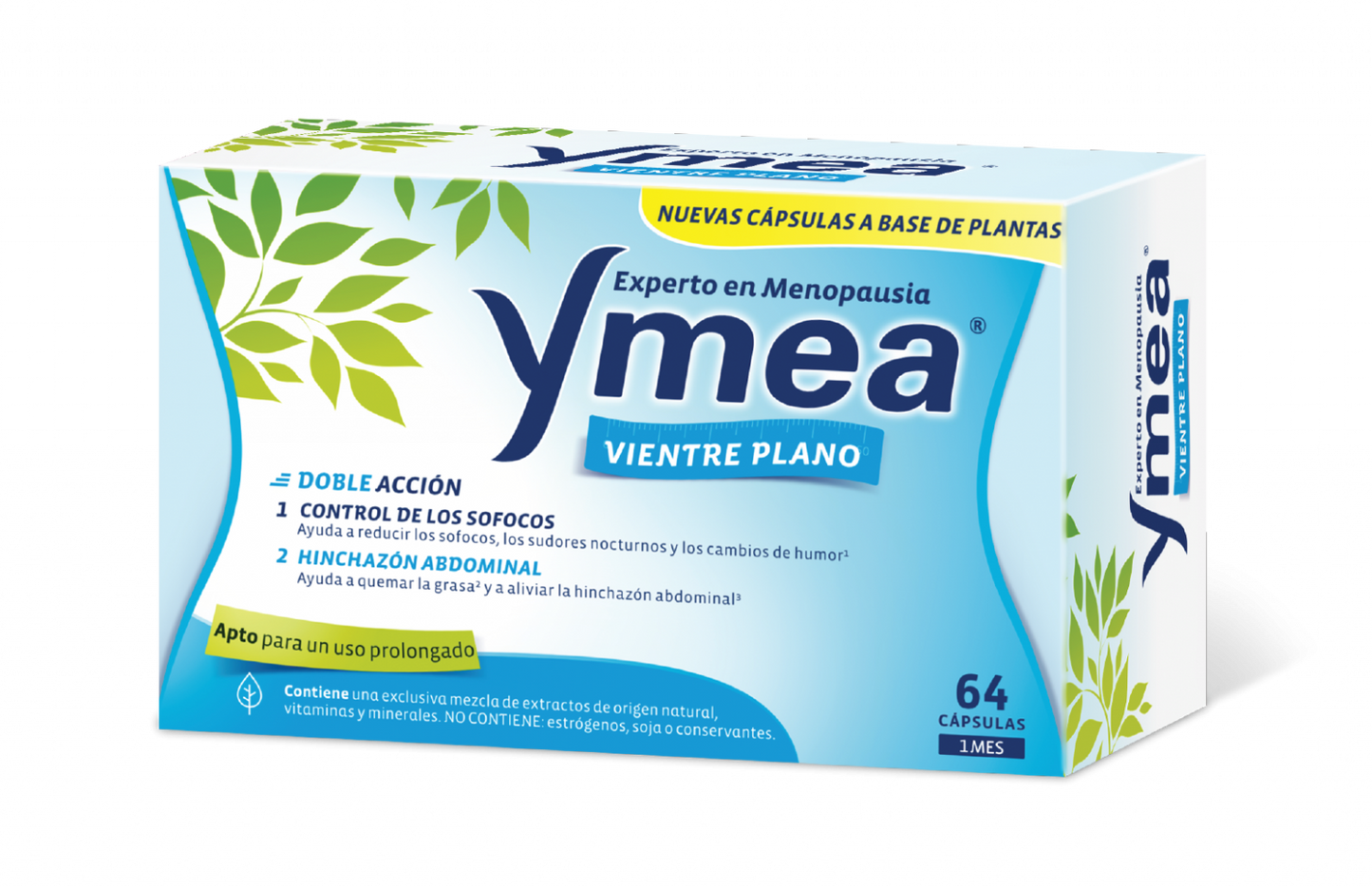 YMEA VIENTRE PLANO  64 CÁPSULAS