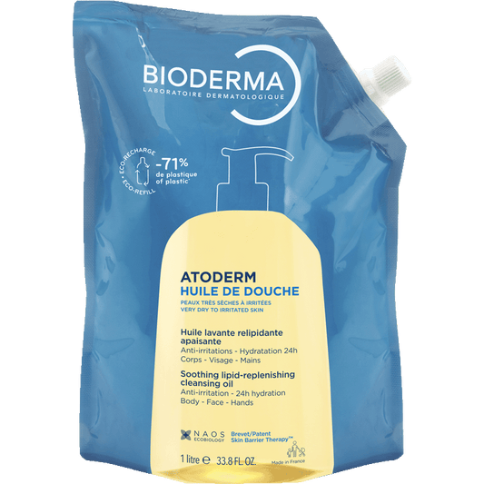 ATODERM ACEITE DE DUCHA BIODERMA 1 ENVASE 1 L ECO-RECARGABLE