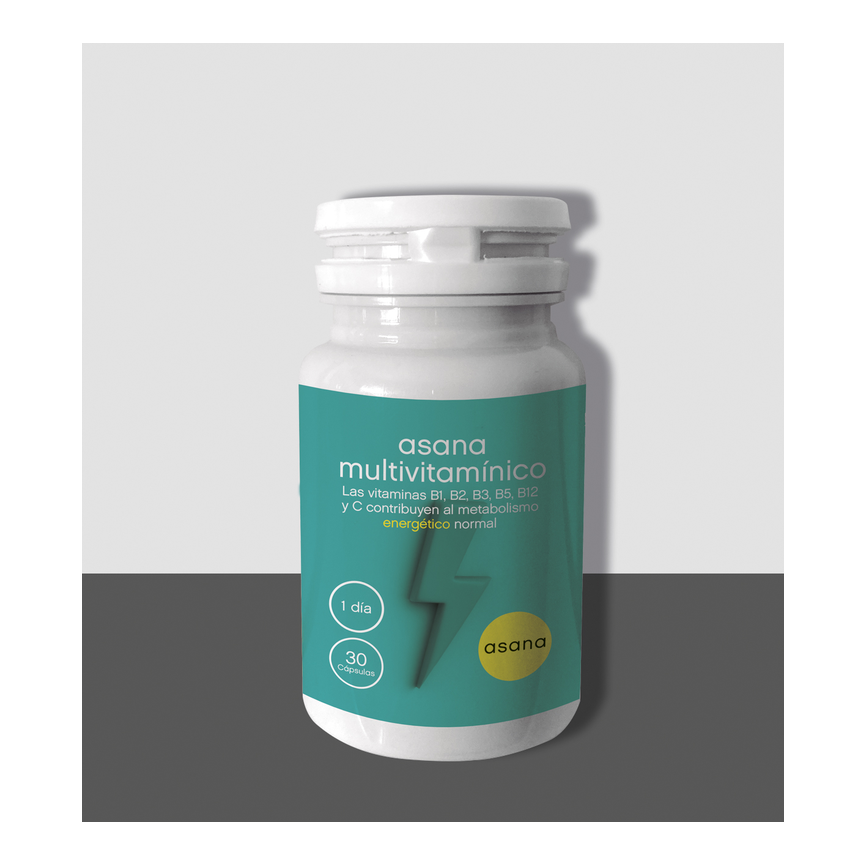 ASANA MULTIVITAMINICO  30 CAPSULAS