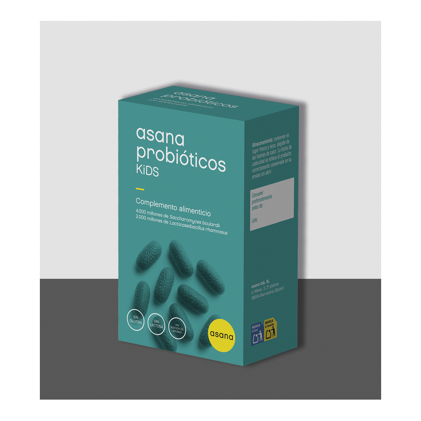 ASANA PROBIOTICOS KIDS  14 SOBRES OROSOLUBLES