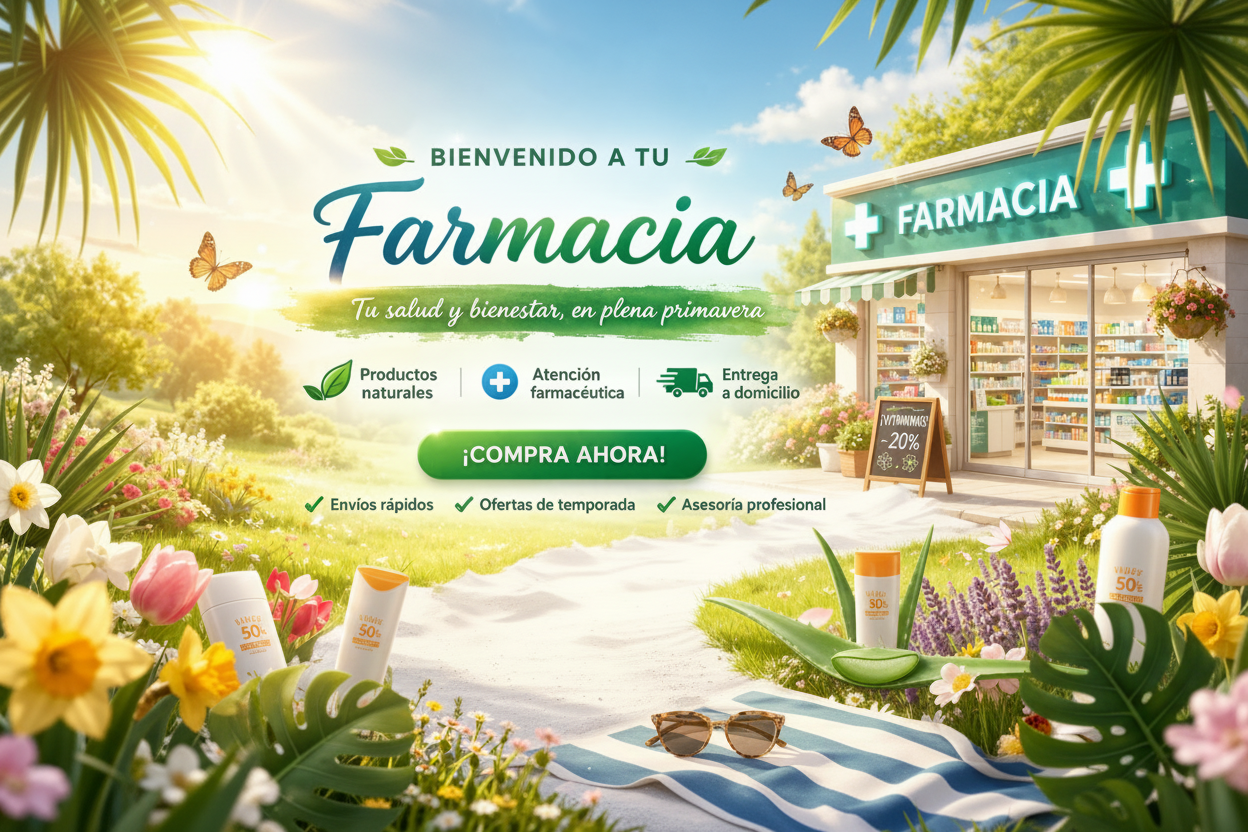 Banner veraniego sin flores