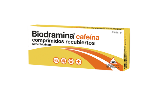BIODRAMINA CAFEINA 12 COMPRIMIDOS