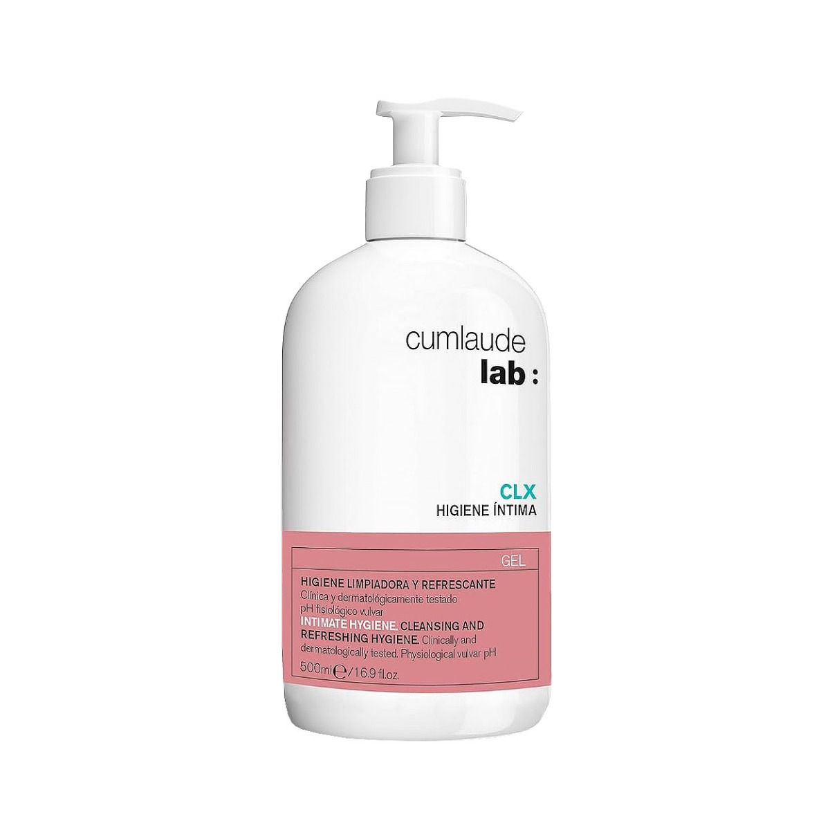 CUMLAUDE LAB: HIGIENE INTIMA CLX  500 ML