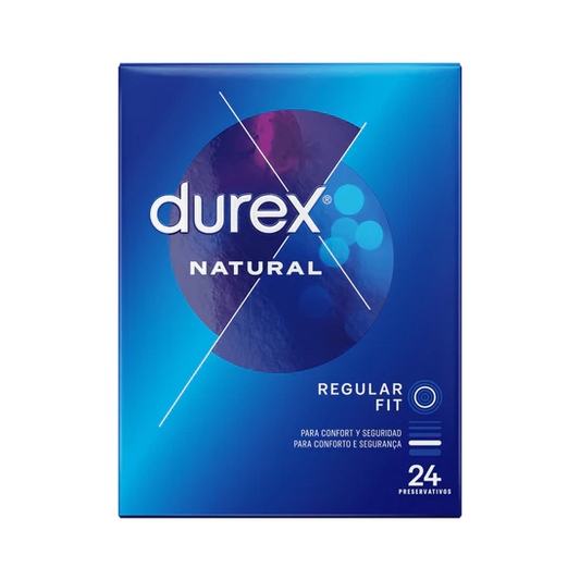 DUREX NATURAL PLUS 24 UNIDADES