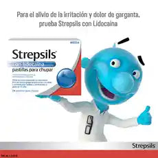 STREPSILS 24 PASTILLAS PARA CHUPAR CON LIDOCAÍNA