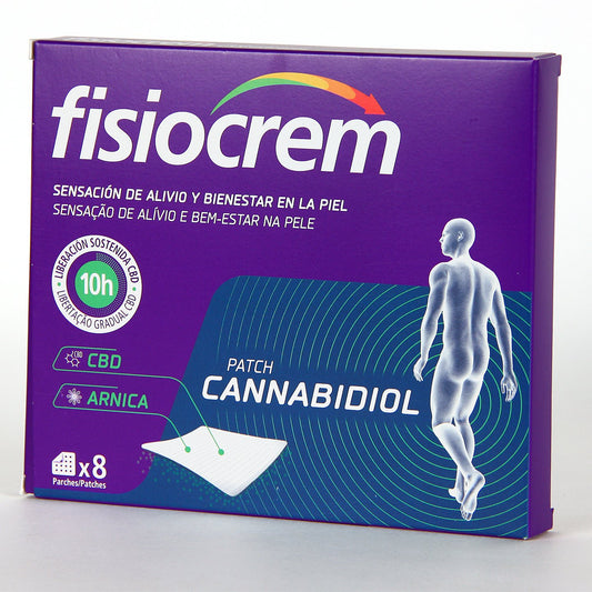 FISIOCREM PATCH CANNABIDIOL 8 PARCHES