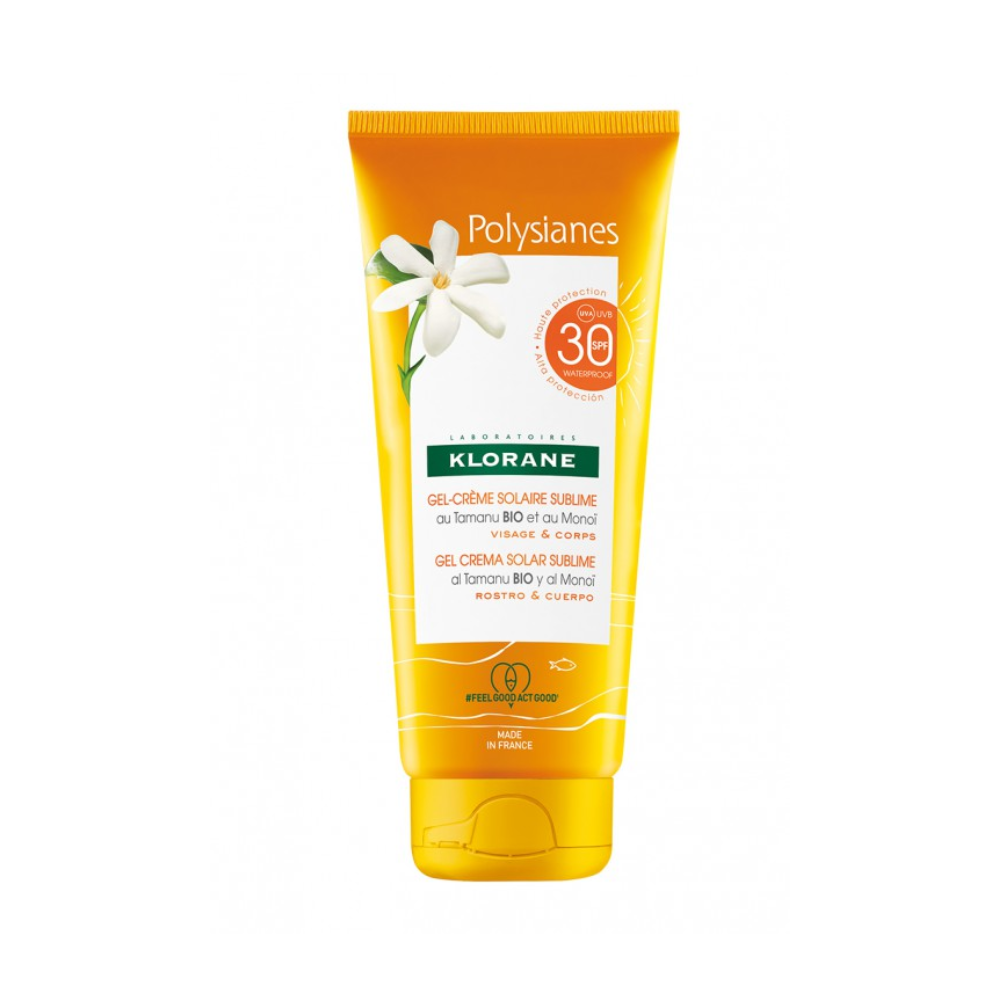 KLORANE POLYSIANES GEL CREMA SOLAR SUBLIME SPF 30 ROSTRO