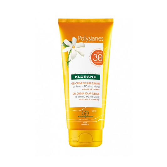 KLORANE POLYSIANES GEL CREMA SOLAR SUBLIME SPF 30 ROSTRO